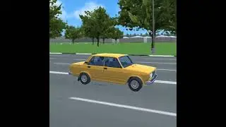 Car before and after [Russian car crash simulator] #mggamerz #trending