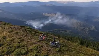 Off-roading at night | Motorcycle Adventure Romania // S7-E13