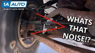 Car or Truck Suspension Noise Self Checkup! Find Out If You Need Ball Joints, Control Arms, or Both!