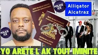 🔴Ameriken arete Carel Pedre malgre li gen pasp&ograve; Diplomat?🤔🤔 #podcast #immigrationtrends  #haitian