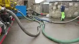 Tankers ferrying waste from Cornwall pumping station