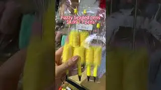 Fuzzy beaded pens #beadedpens #wholesale #bead #diy #pens