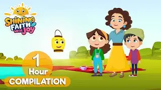 Shining Faith with Joy - 1 Hour Compilation | Bible Stories & Learning for Kids