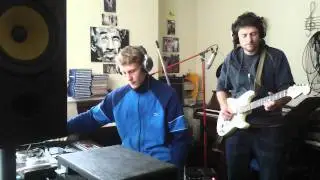 Stevie holiday dub - live mix - live mutron biphase guitar - Bakery studio