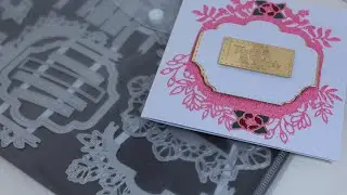 Tonic Studios Showcase: Fanciful Floral Frame Creator Dies Review Tutorial! Beautiful & Innovative!