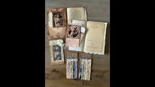 Angel Journal 2025 / 3 Tags, a Flip Out Pocket and an Image Pocket / Part 3