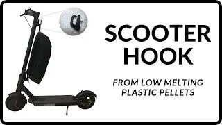 Making a Hook from Plastic Pellets | CNC Mold