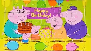 Peppa Birthday Party | Play Puzzle Channel
