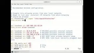 How to configure squid server in Centos7/Rhel 7