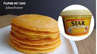 Filipino Hotcake Recipe/Street Food/JulianaStation