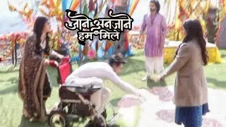 Jaane Anjaane Hum Mile | Reet Saved Dhruv From Falling From the Roof | On Location