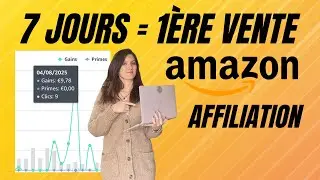 Affiliation Amazon 2025 : Gagne tes premi&egrave;res commissions en 7 jours (sans te montrer