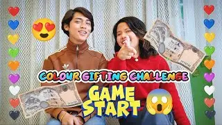 😍Colour gift Exchange Trend Complete With Sister!! 😱 Cheapest Challenge ever Only ₹500 😱