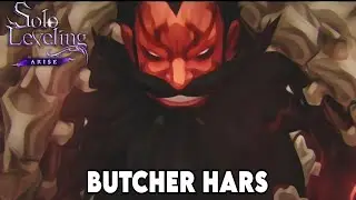 Solo Leveling Arise: Butcher Hars - Boss Fight + Cutscene