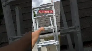 One of our largest roofs #roofing #roofer #roof #shingle #valley #pov #tricks #work #holstonroofing