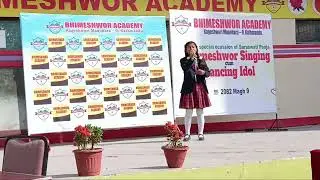 School Student Singing