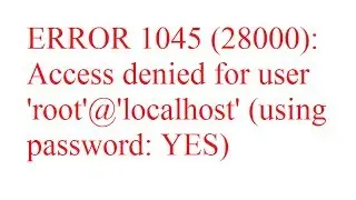 LAMP on Ubuntu 12.04 mysql password reset -- Very Easy Method