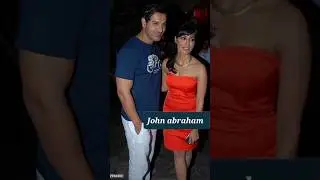 John abraham with wife Priya runchal | rab kare song #ytshort #bollywood actress #shorts