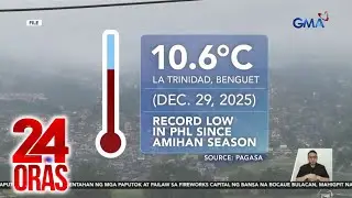 Ilang pananim sa Benguet, nabalot ng &ldquo;frost&rdquo; o andap | 24 Oras