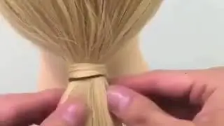 Tutorial | Truco para esconder la goma del pelo