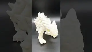 Flexi Dino Skeleton #dinosaur #3dprinting #ankylosaurus #shorts #timelapse  #flexible #dinosaurs