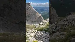 ABRUZZO MONTAGNA: Dal rifugio Franchetti, la sella dei due corni #gransasso #montagna
