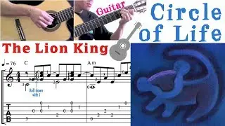 Circle of Life / The Lion King (Guitar) [Notation + TAB]