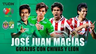 ¡PURO TALENTO MEXICANO! ¡Los imperdibles GOLES DE JJ MACÍAS con CHIVAS Y LEÓN! | TUDN