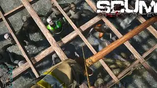 SCUM - This is How you Should lvl Up your Archery Skill in Official HARDCORE Servers
