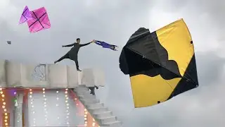 Kite Flying  with Big challenge | patang bazz