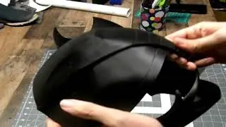 Cosplay Tuesday Black Ranger Helmet Part 1