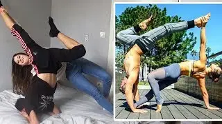 YOGA CHALLENGE EN COUPLE ! - babké 974
