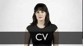 How to pronounce CV in British English