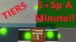 INSANE Tier 5 Trimetal Reactor Producer! 4 In One Base!! 300+ Septillion An Hour! Factory Simulator!