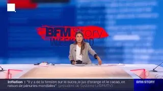 BFMTV | Première de Julie Hammett dans BFM Story Week-End (début) — 16h50, 1er septembre 2023