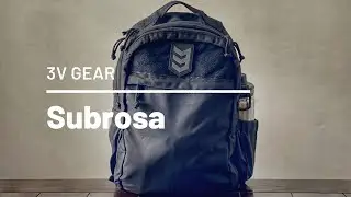 3V Gear Subrosa Urban Tech Backpack Review - Budget Friendly Grey Man EDC Backpack