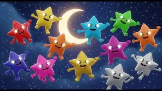 Count to 10 with Dancing Stars ✨💃🔢 | Fun Numbers Learning for Kids | Educational Video
