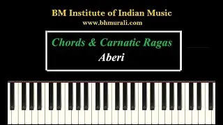 Chords & Carnatic Ragas - 