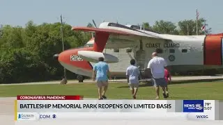 Battleship Memorial park reopens