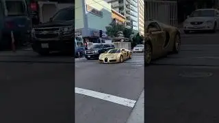 Gold Chrome Bugatti Veyron