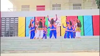 Gov sec/higher sec. school nesda Std. 9 Girls Garba dance On 77th Republic Day 2026 🇳🇪🇳🇪🇳🇪🇳🇪