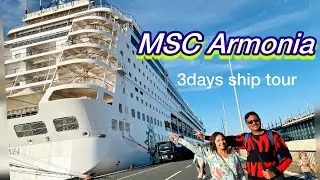 MSC Armonia cruise 3 days detail in Hindi ￼(Athens to Venice) 