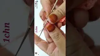 Crochet Rose 🌹 Earrings Tutorial | #shortvideo #wafahandwork #Crochet #earrings