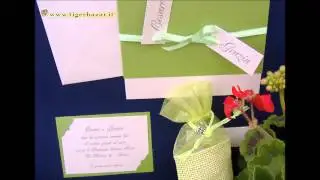 Portaconfetti matrimonio sacchetti e partecipazioni colori trendy