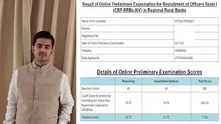 RRB PO Prelims Cutoffs and Scorecard OUT! - My Score - 71.5/80 - Scale 1 - Cutoff