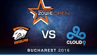 CSGO  Virtus Pro vs  Cloud9  Cobblestone  Grand Final  DreamHack ZOWIE Open Bucharest 2016