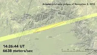 2013 solar eclipse over Ethiopia