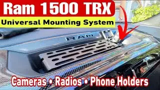 Ram 1500 TRX Universal Mounting System | Dash Molle Mount