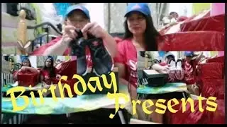 Tsimis Unboxing BIRTHDAY Presents