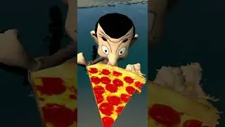 Pizza Bean Ruined! #mrbean #shorts